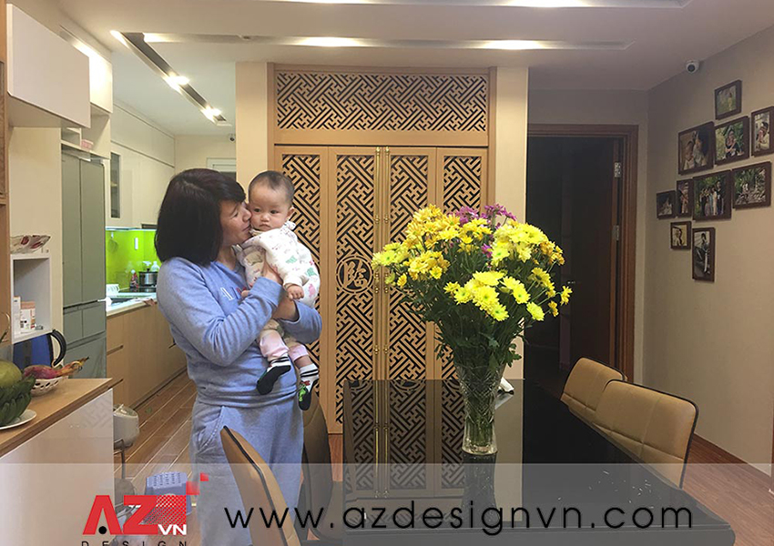 Thiết kế thi công nội thất chung cư hiện đại cho gia chủ mạng Mộc