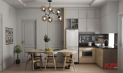 Căn hộ nhỏ 3 phòng ngủ